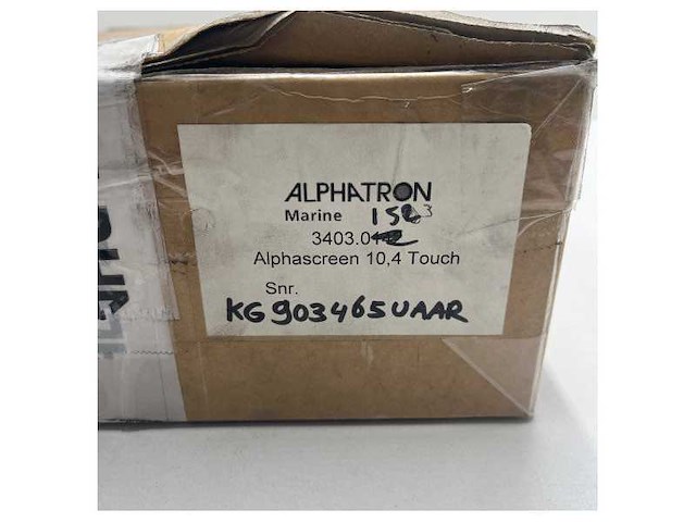 Alphatron alphascreen cctv 10 inch touchscreen display - hi -10y12 - afbeelding 6 van  7