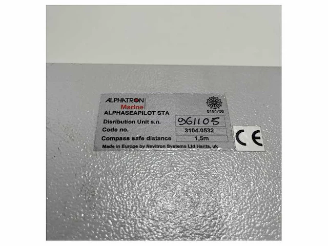 Alphatron alphaseapilot sta autopilot processor unit - 3104.0532 - afbeelding 2 van  4