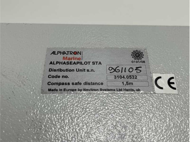 Alphatron alphasepilot sta autopilot processor unit - 3104.0532 - afbeelding 3 van  3