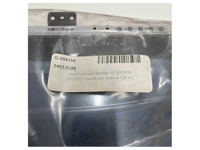Alphatron alphatainment monitor 10 inch ent610 - 3403.0326 - afbeelding 5 van  6