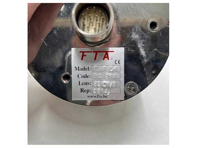 Alphatron fta stainless steel cctv camera dome tup-c1 - 3213.0363 - afbeelding 2 van  3