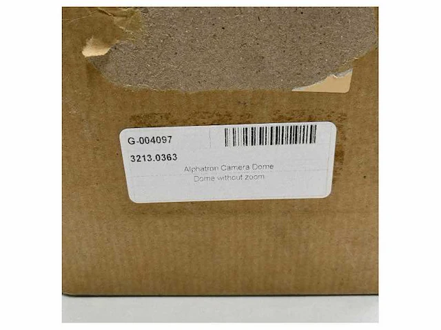 Alphatron fta stainless steel cctv camera dome tup-c1 - 3213.0363 - afbeelding 5 van  5