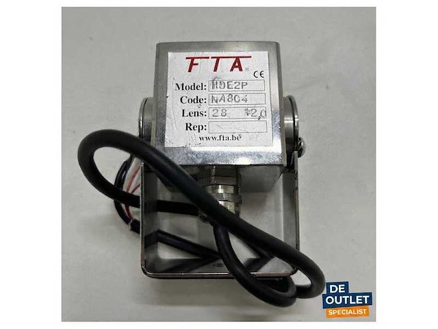 Alphatron fta stainless steel cctv camera hde2p - afbeelding 2 van  5