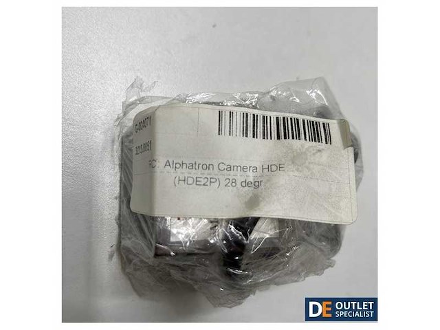 Alphatron fta stainless steel cctv camera hde2p - afbeelding 5 van  5