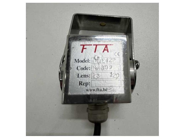 Alphatron fta stainless steel cctv camera hdei2p - afbeelding 3 van  5