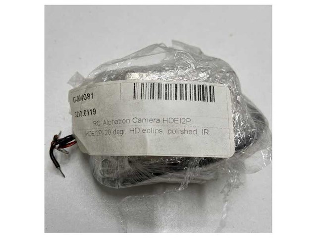 Alphatron fta stainless steel cctv camera hdei2p - afbeelding 5 van  5