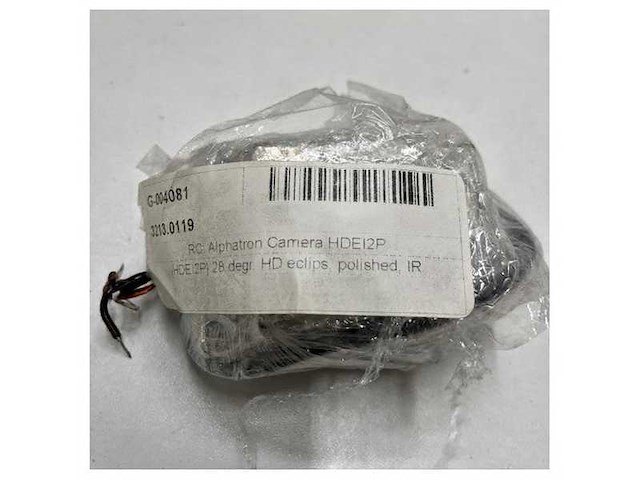 Alphatron fta stainless steel cctv camera hdei2p - afbeelding 5 van  5