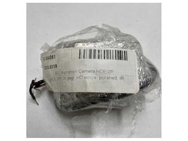 Alphatron fta stainless steel cctv camera hdei2p - afbeelding 4 van  4