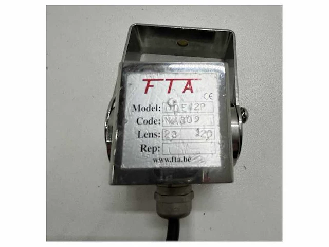 Alphatron fta stainless steel cctv camera hdei2p - afbeelding 3 van  5