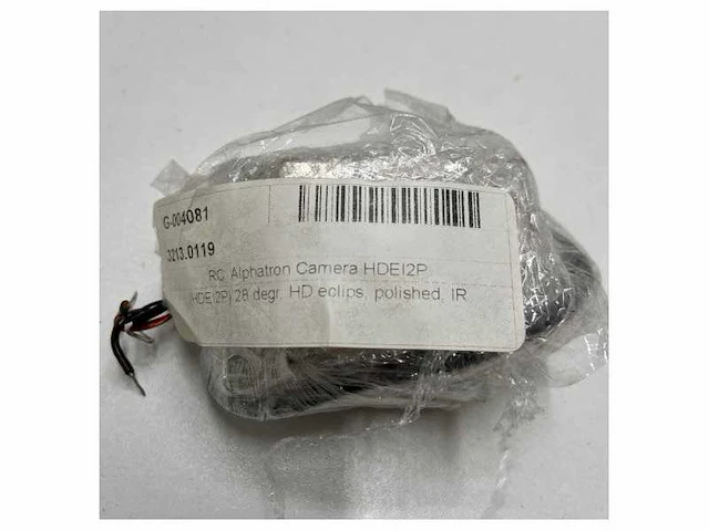 Alphatron fta stainless steel cctv camera hdei2p - afbeelding 5 van  5