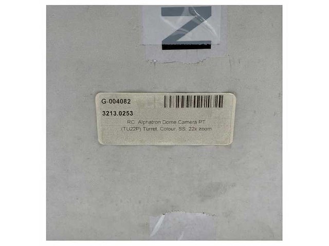 Alphatron fta stainless steel cctv dome camera tu22p - afbeelding 6 van  7