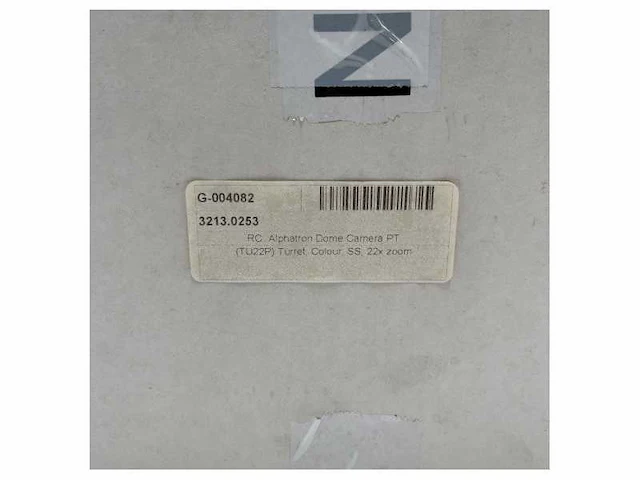 Alphatron fta stainless steel cctv dome camera tu22p - afbeelding 6 van  7