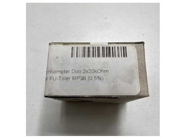 Alphatron megatron potentiometer duo 2 x 20 kohm for fu-tiller mp20 - afbeelding 4 van  5