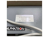 Alphatron microphone amp switchbox for rt2048 and rt5022 vhf - afbeelding 4 van  4