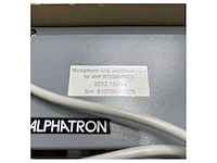 Alphatron microphone amp switchbox for rt2048 and rt5022 vhf - afbeelding 3 van  3