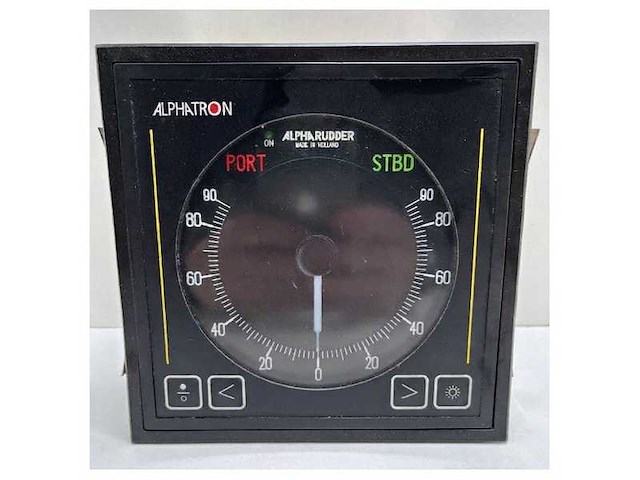 Alphatron rudder angle indicator display alpharudder 45 - afbeelding 2 van  6
