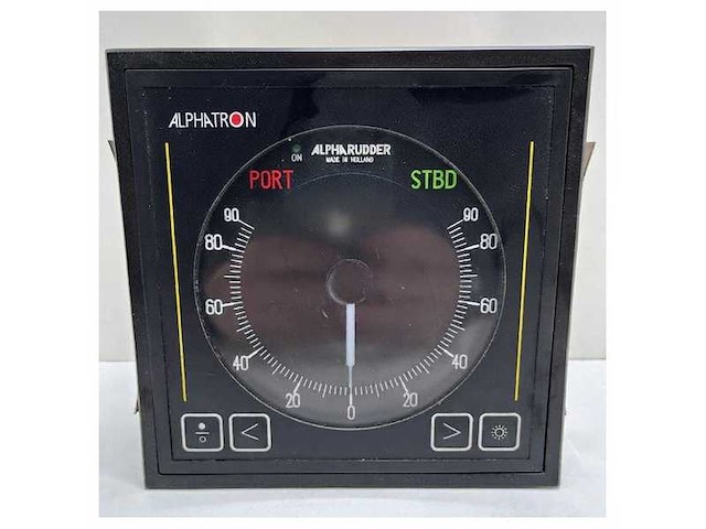 Alphatron rudder angle indicator display alpharudder 45 - afbeelding 1 van  5