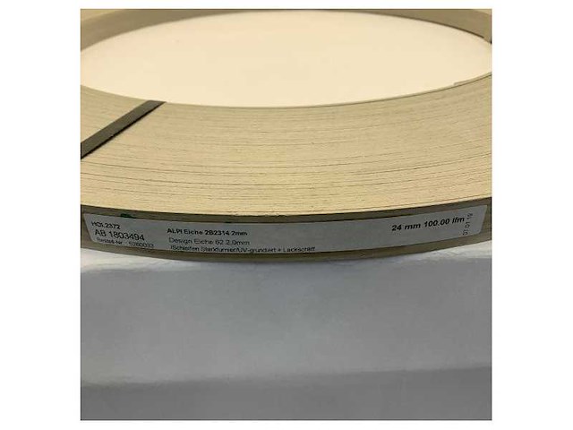 Alpi eikenfineer-randtape 2mm x 24mm - afbeelding 6 van  7