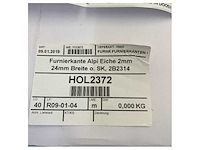 Alpi eikenfineer-randtape 2mm x 24mm - afbeelding 7 van  7
