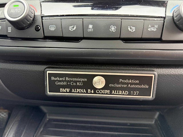 Alpina - 2016 - b4 biturbo - coupe allrad - r-076-tk - afbeelding 23 van  24