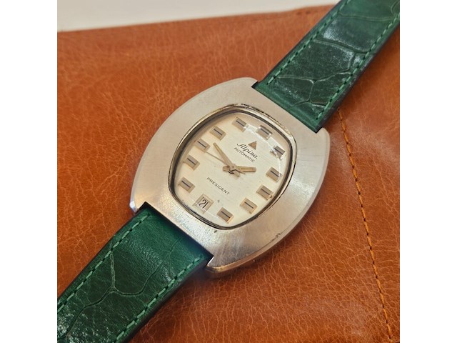 Alpina president automatisch herenhorloge - afbeelding 2 van  5