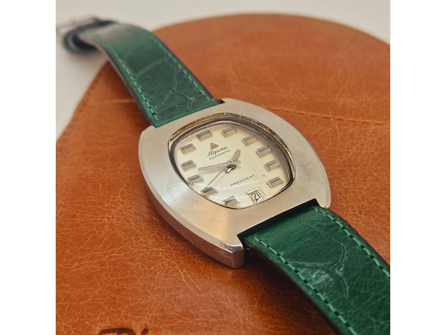 Alpina president automatisch herenhorloge - afbeelding 3 van  5