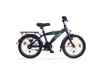 Alpina yabber j16 fiets 16 inch pine green matt vivid black matt