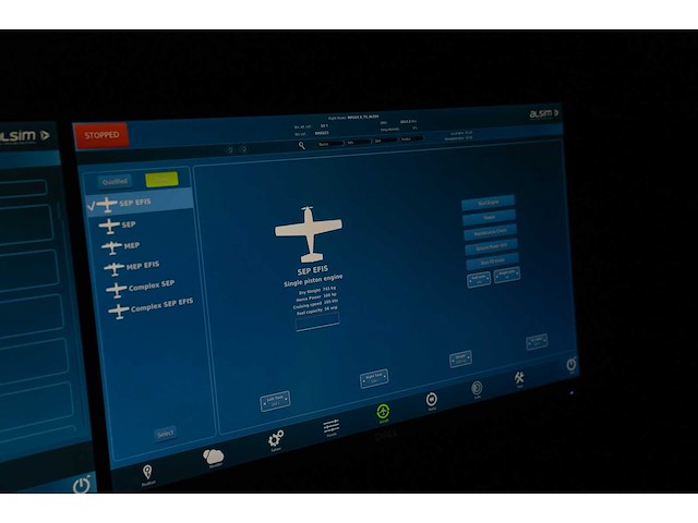 Alsim al250 certified flight training device (easa fnpt ii) / flight simulator - afbeelding 17 van  52