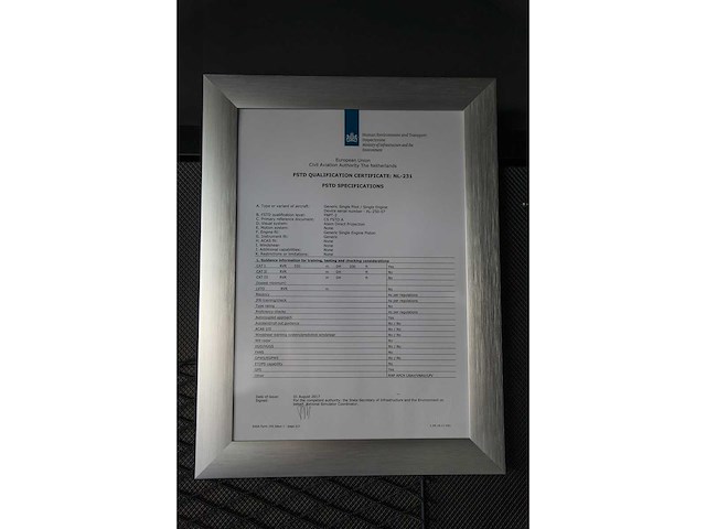 Alsim al250 certified flight training device (easa fnpt ii) / flight simulator - afbeelding 41 van  52