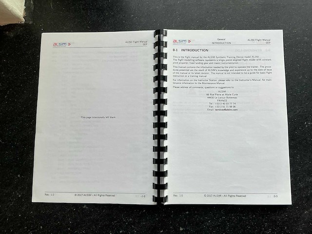 Alsim al250 certified flight training device (easa fnpt ii) / flight simulator - afbeelding 49 van  52