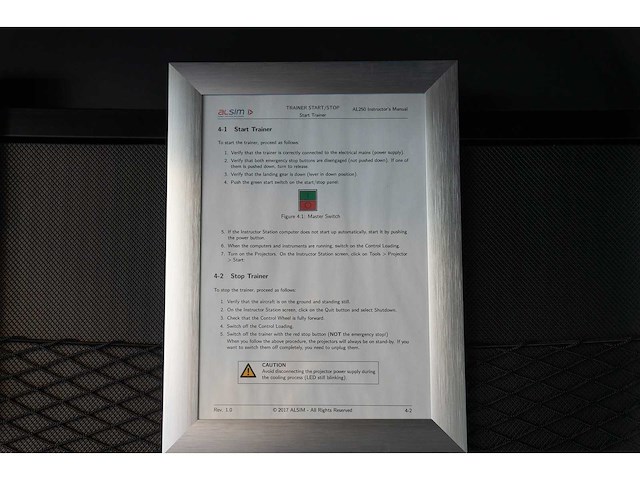 Alsim al250 certified flight training device (easa fnpt ii) / flight simulator - afbeelding 52 van  52
