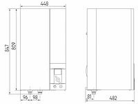 Altantic - alfea excellia ai 6kw - 526152 - warmtepomp lucht/water split uitvoering - afbeelding 3 van  3