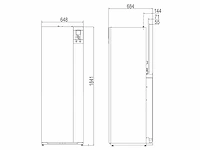 Altantic - alfea excellia ai duo 10kw - 526162 - warmtepomp lucht/water split uitvoering - afbeelding 3 van  3