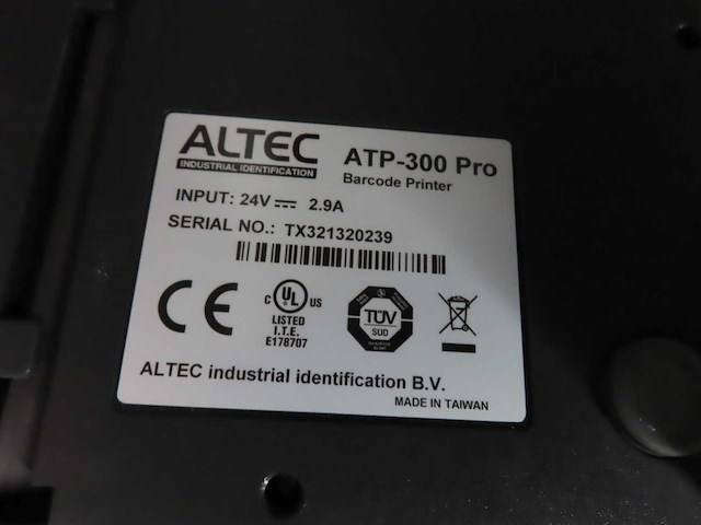 Altec - atp-300 pro - labelprinter - afbeelding 4 van  4