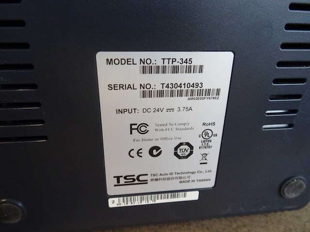 Altec - ttp-343e plus - labelprinter - afbeelding 2 van  2