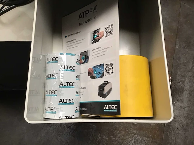 Altec atp 300 pro industriële labelprinter - afbeelding 6 van  7