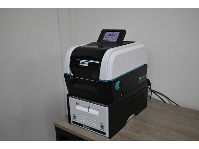 Altec atp 300 pro labelprinter met storage unit - afbeelding 1 van  5