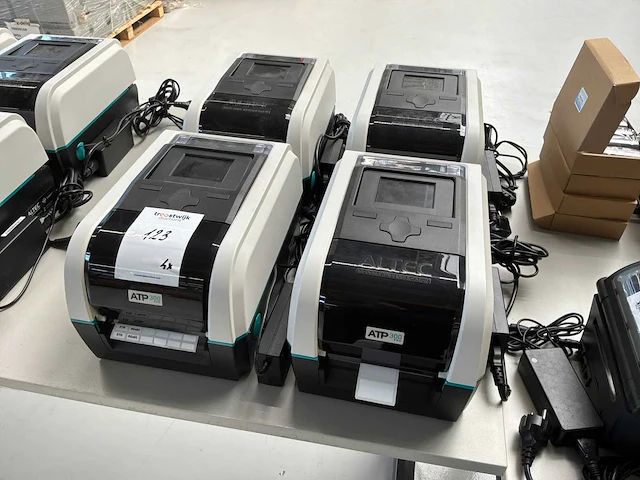 Altec atp300pro labelprinter (4x) - afbeelding 1 van  2