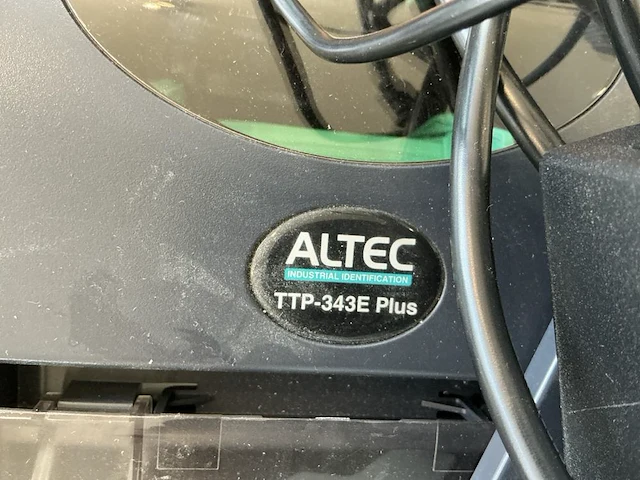 Altec ttp-343e plus label printer - afbeelding 7 van  7