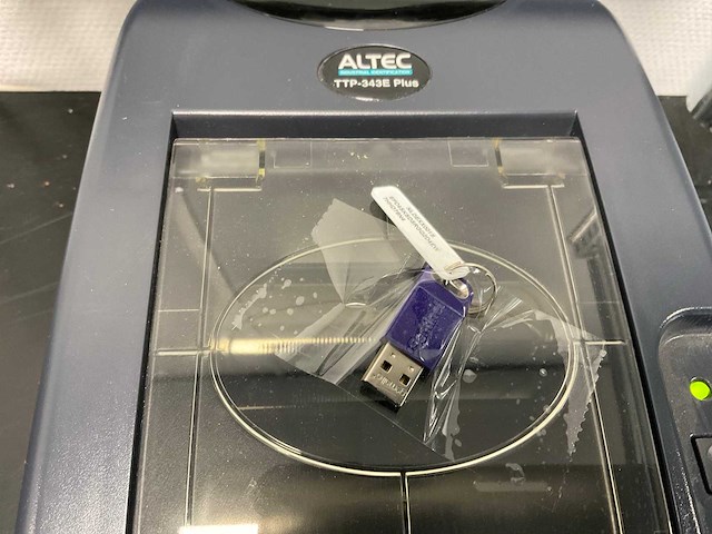 Altec ttp-343e plus thermische labelprinter - afbeelding 3 van  7