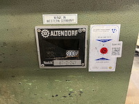 Altendorf - 1987 - f45 - formaatcirkelzaagmachine - afbeelding 2 van  8