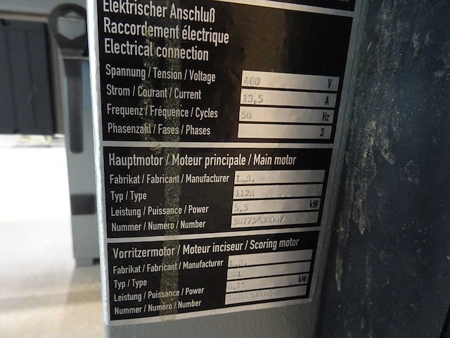 Altendorf - 1996 - f45 elmo 2 - formaatzaagmachine - afbeelding 5 van  16