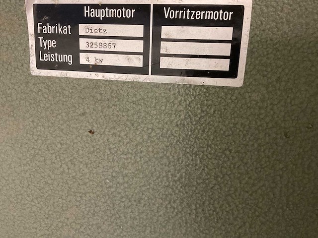 Altendorf f-45 formaatcirkelzaagmachine - afbeelding 3 van  15