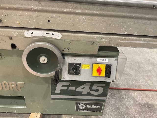 Altendorf f-45 formaatcirkelzaagmachine - afbeelding 11 van  15
