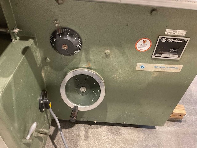 Altendorf f-45 formaatcirkelzaagmachine - afbeelding 15 van  15