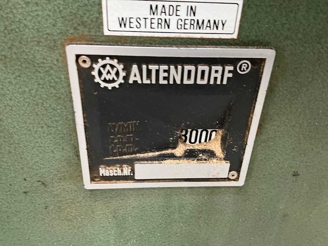 Altendorf f90 formaatcirkelzaagmachine - afbeelding 7 van  10