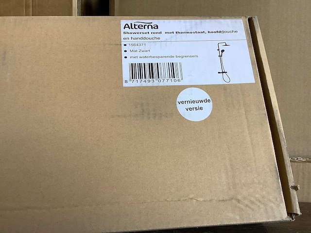 Alterna - 1564371 - showerset met thermostaat, hoofddouche en handdouche - afbeelding 3 van  3