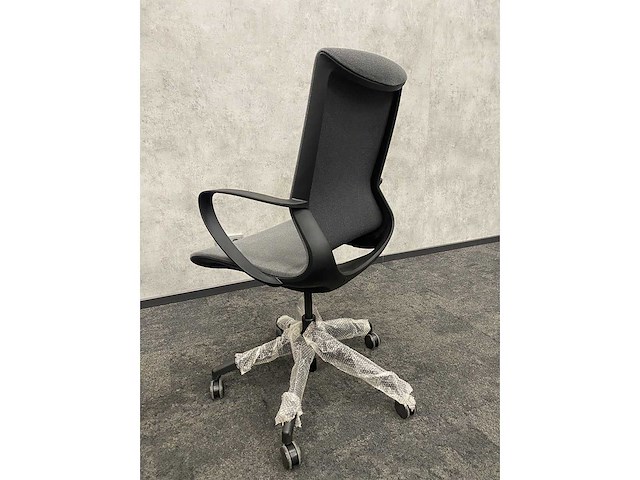 Alternativ - bureaustoel grijs gestoffeerd - ongebruikt - afbeelding 2 van  15