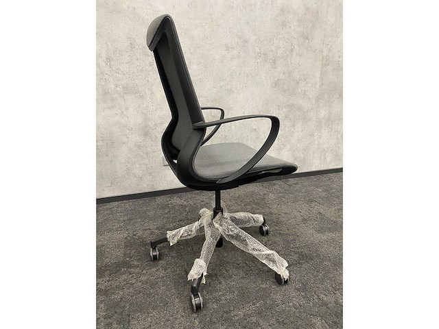 Alternativ - bureaustoel grijs gestoffeerd - ongebruikt - afbeelding 15 van  15