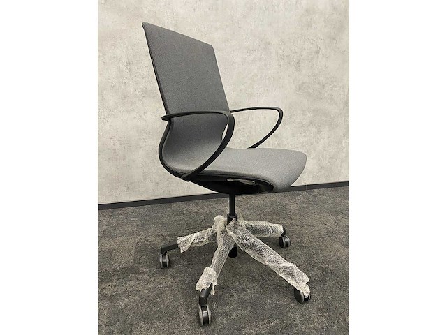 Alternativ - bureaustoel grijs gestoffeerd - ongebruikt - afbeelding 8 van  15